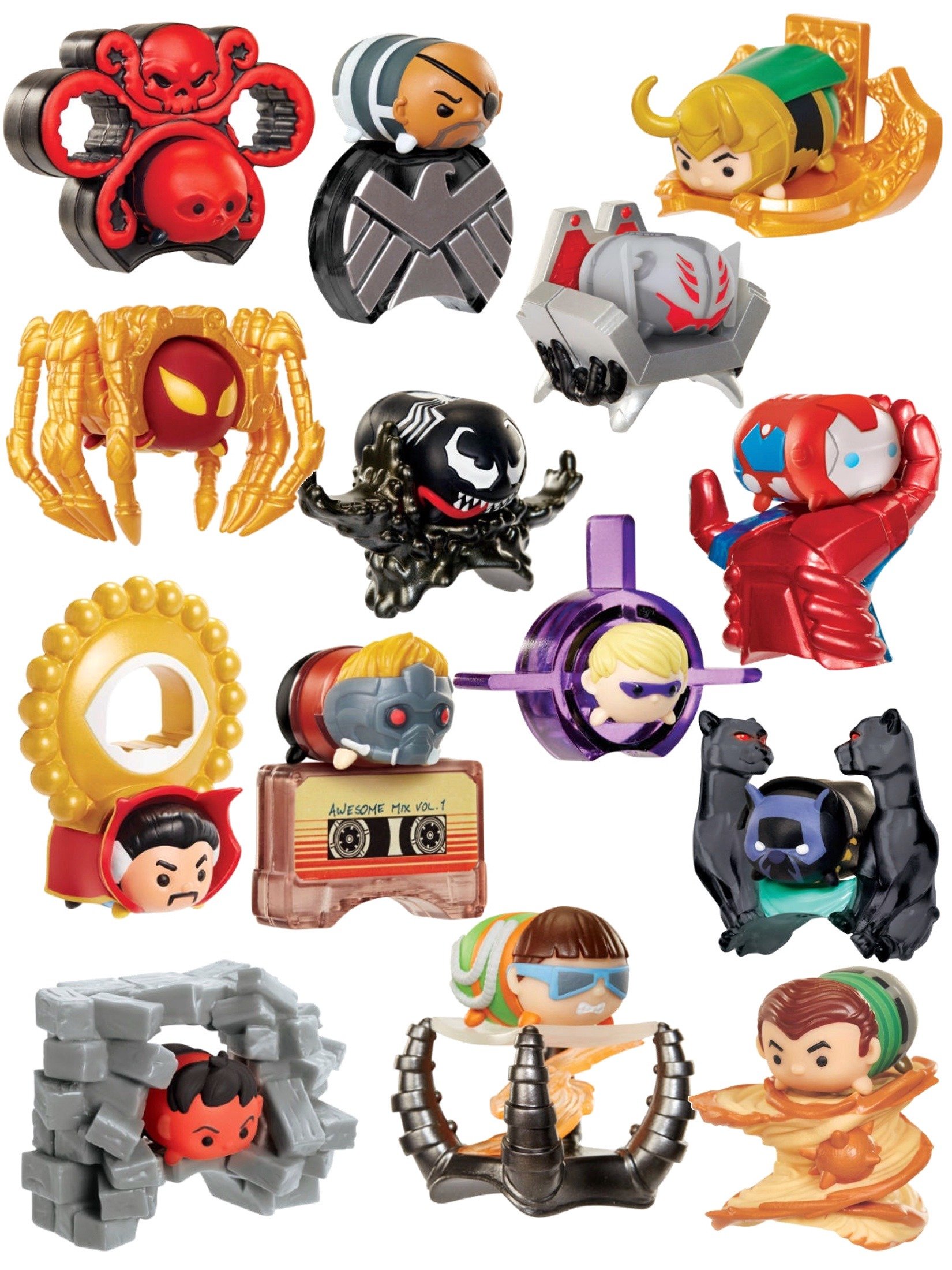 Amazon | マーベル ツムツム ミニフィギュア ウェーブ2: 24個入り