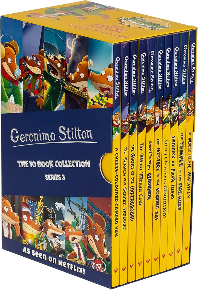 Geronimo Stilton: The 10 Book Collection Series 3 Box Set (A
