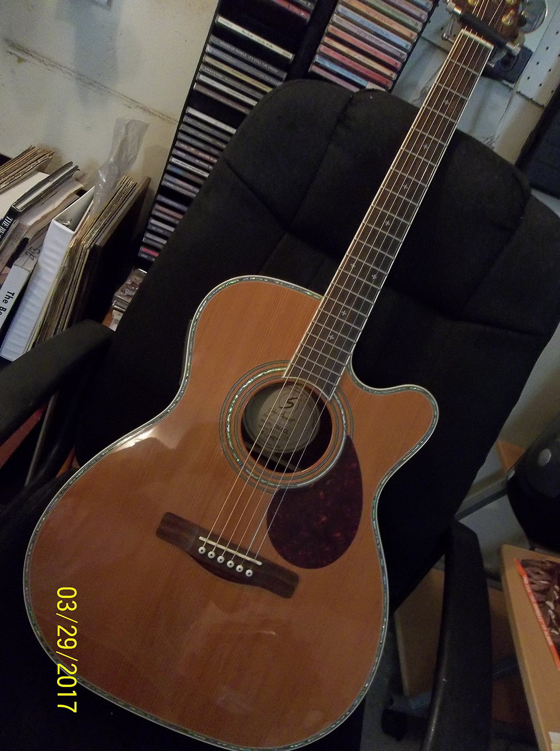 Samick Greg Bennett Design OM8CE Acoustic Guitar, Natural : Amazon