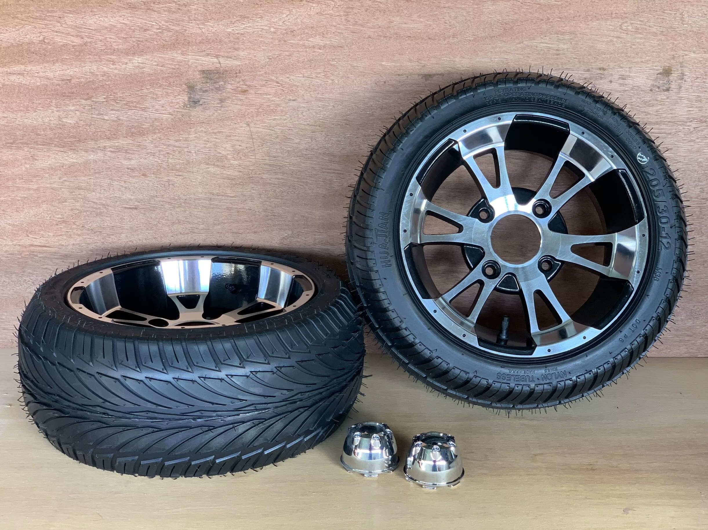 Amazon | バギー ATV用PCD110 205／30－12 12インチアルミ