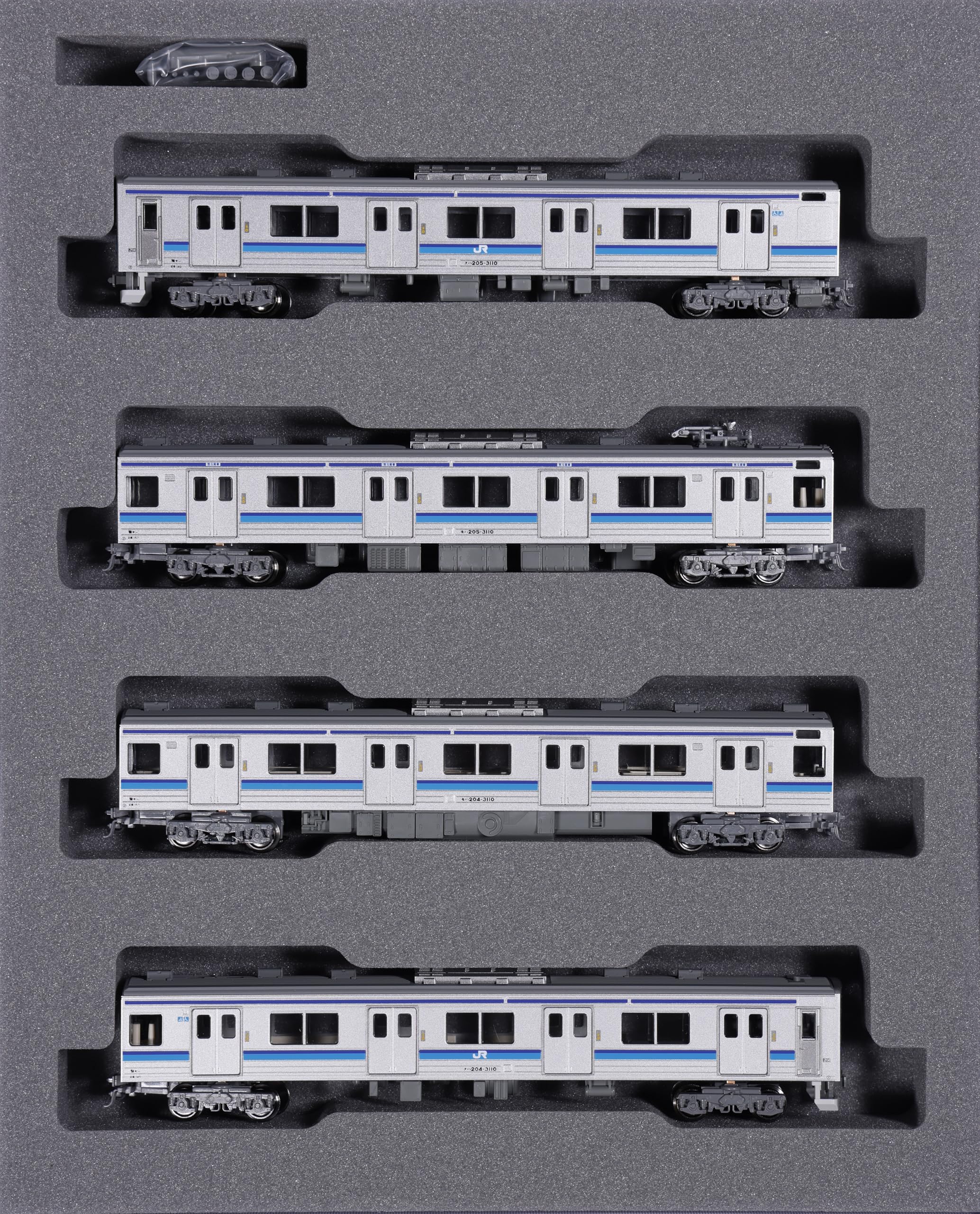 Amazon | KATO Nゲージ 205系3100番台 仙石線色 (1パンタ編成) 4両