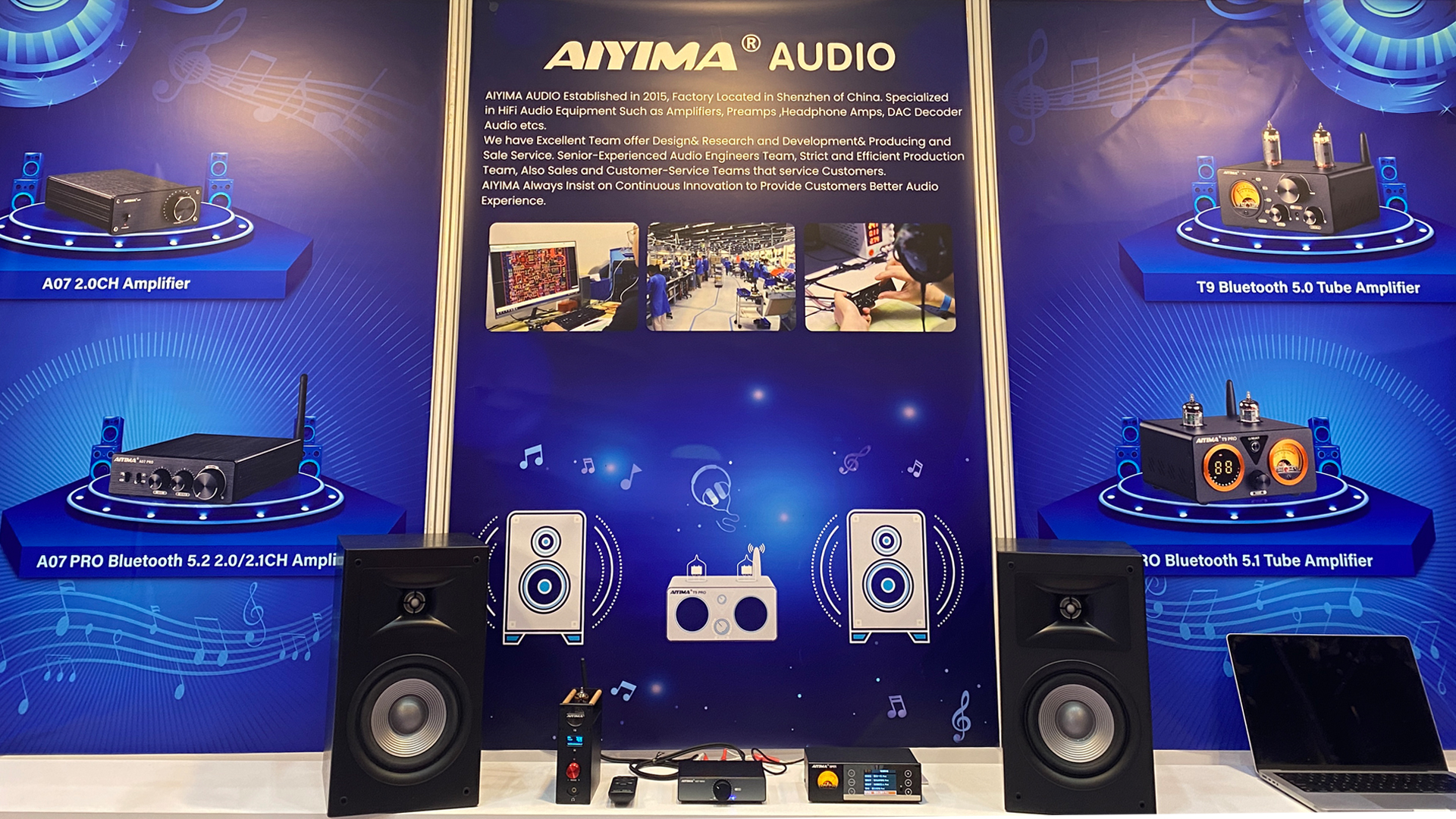 Amazon.com: AIYIMA D03 Bluetooth 5.0 DAC Amplifier 150 Watt x 2