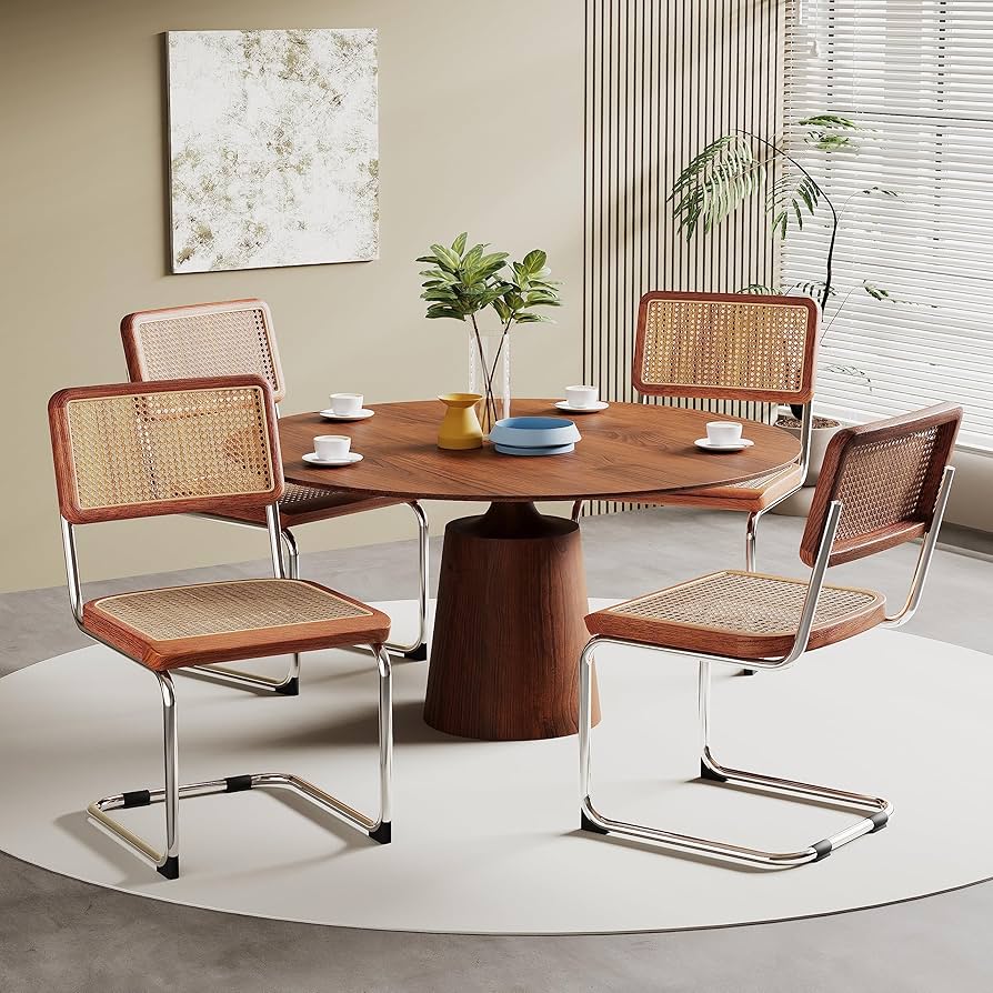 Amazon｜Alunaune モダン ミッドセンチュリー ダイニングチェア 2点