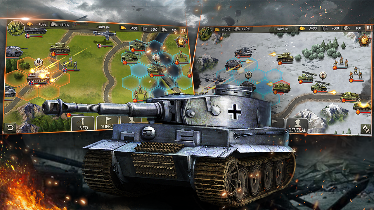 World War 2 1942 : Eastern Front Simulator Strategy Tactics Games