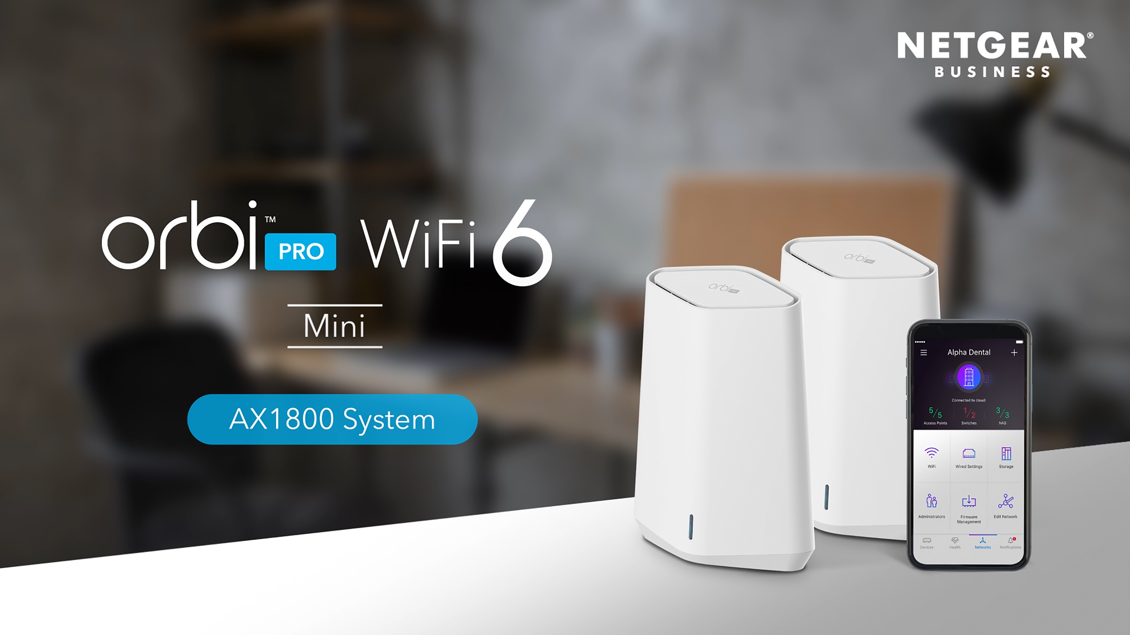 Amazon.com: NETGEAR Orbi Pro WiFi 6 Mini Mesh System (SXK30