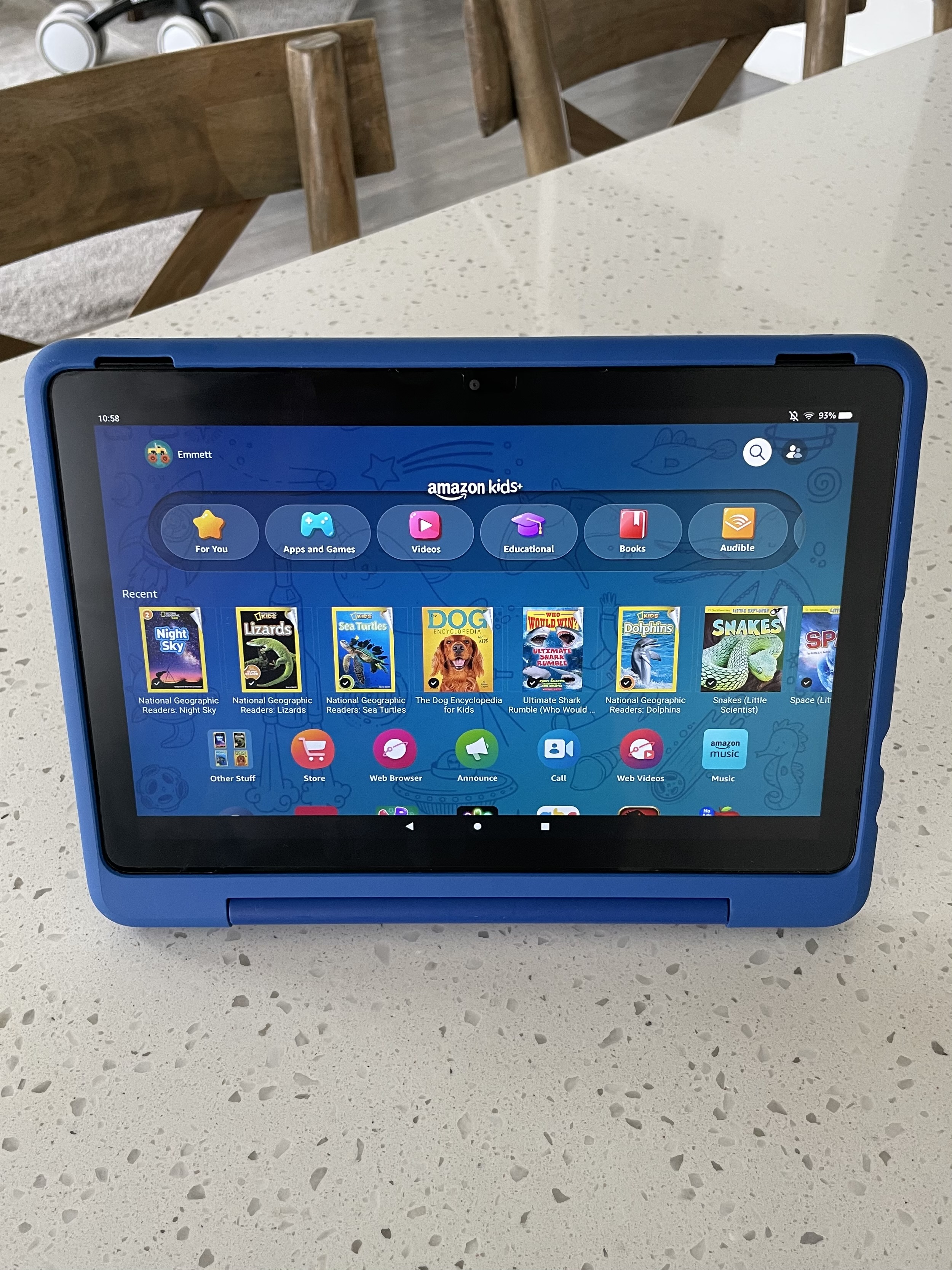 Watch Fire HD 10 Kids Pro Tablet - Honest Parent Review on Amazon Live