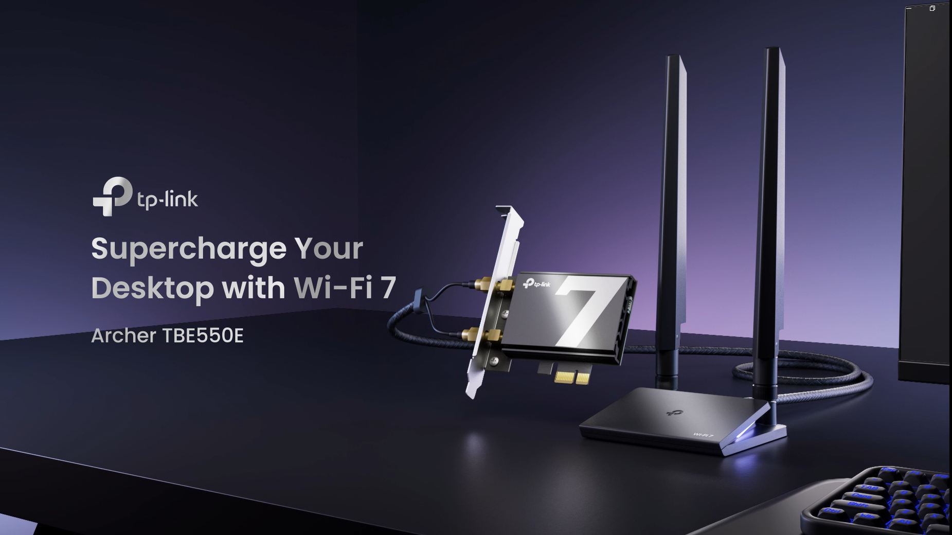 Amazon.com: TP-Link WiFi 7 BE9300 PCIe WiFi Card for Desktop PC