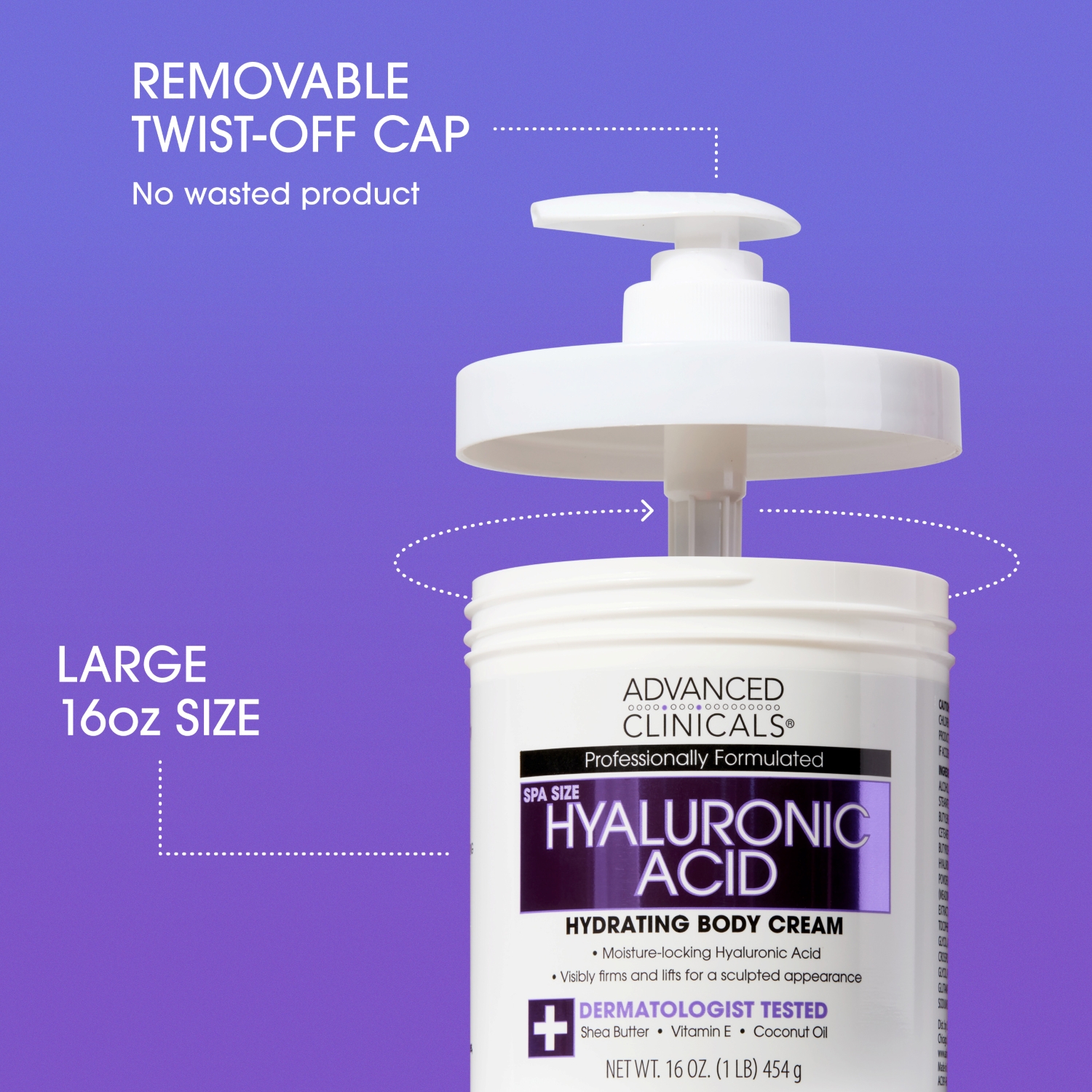 Amazon.com : Advanced Clinicals Retinol Body Cream + Hyaluronic