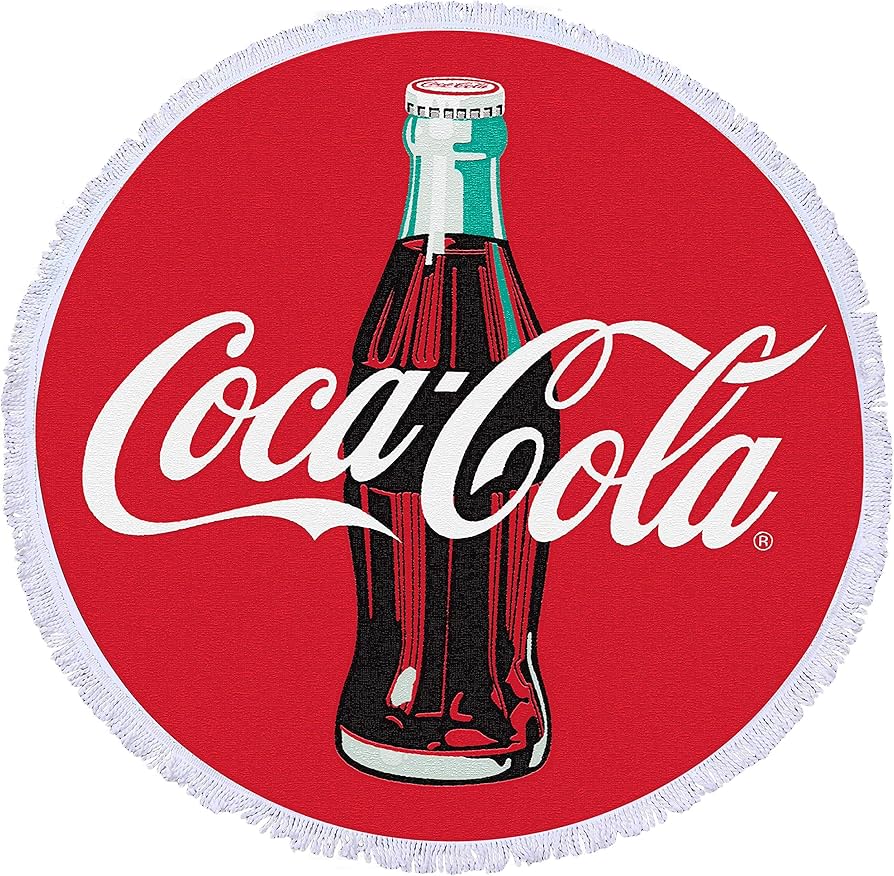 Coca-Cola ディスプレイ 円形 赤 直径50cm Coca-Cola ディスプレイ