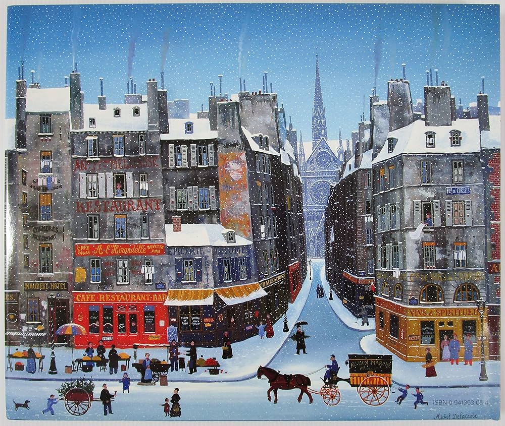 絶版】ミシェル・ドラクロワ 画集「Eternal Paris」永遠のパリ 絶版