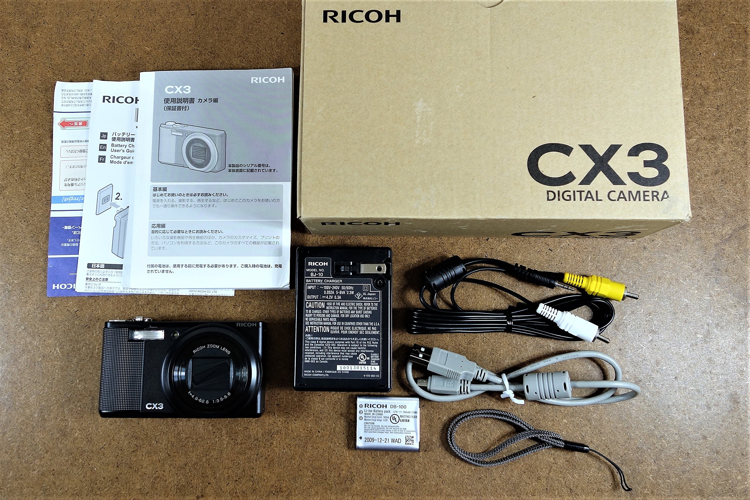 Amazon | RICOH デジタルカメラ CX3 ブラック CX3BK | コンパクト 通販