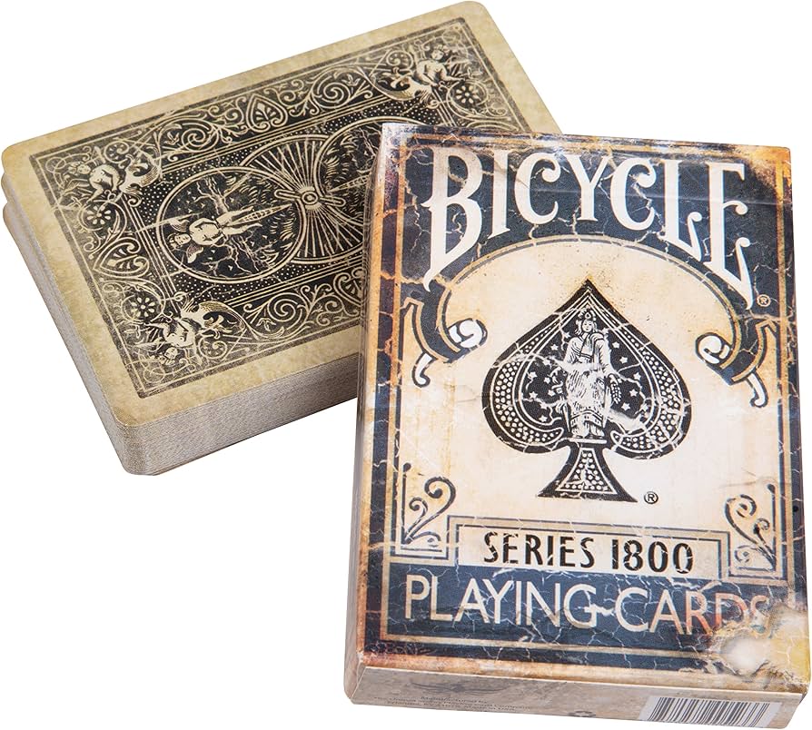 Amazon.co.jp: Bicycle 1800 Vintage Series Playing Cards by