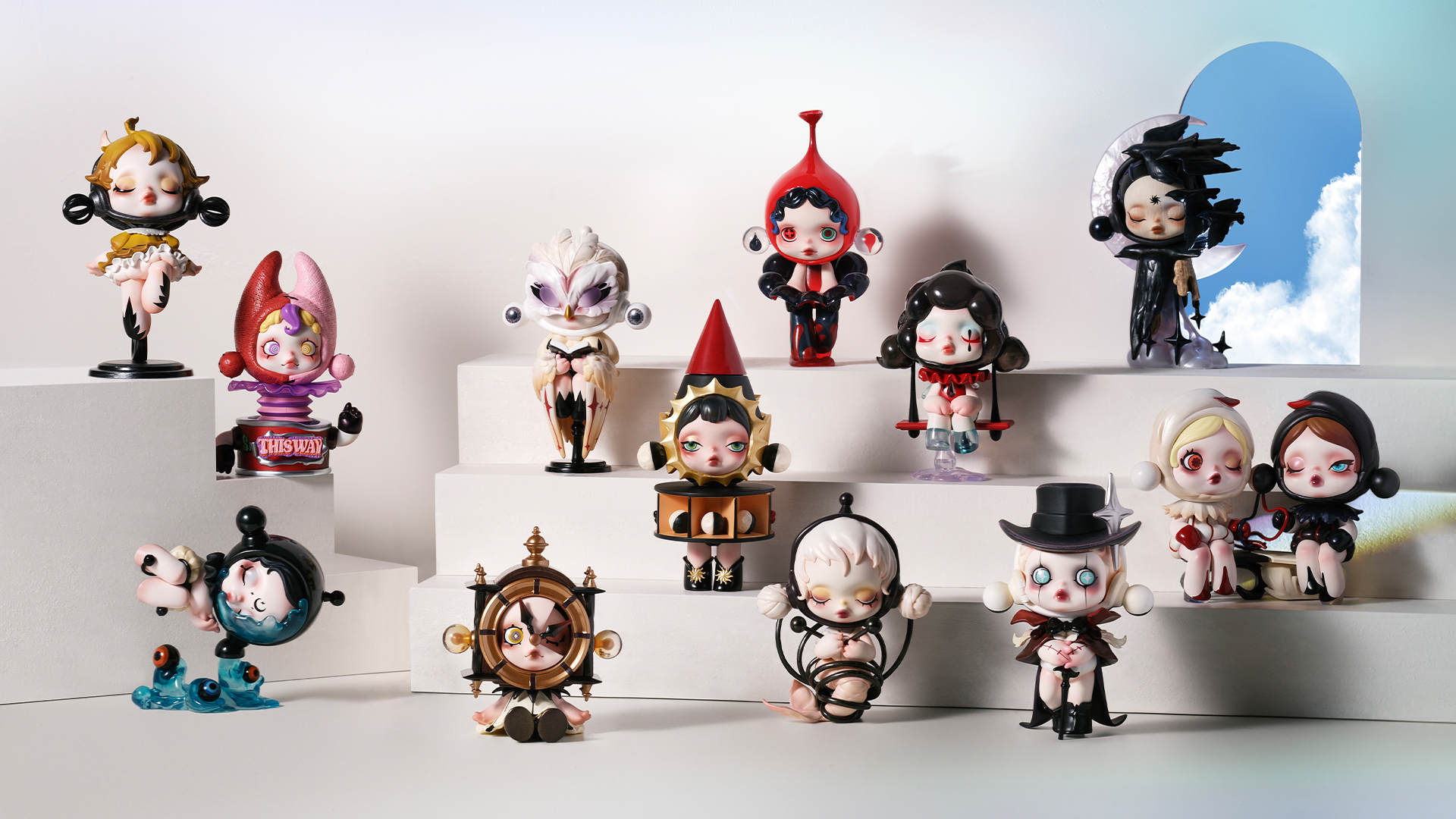 POPMART×SKULL PANDA image of reality Amazon.com: POP MART