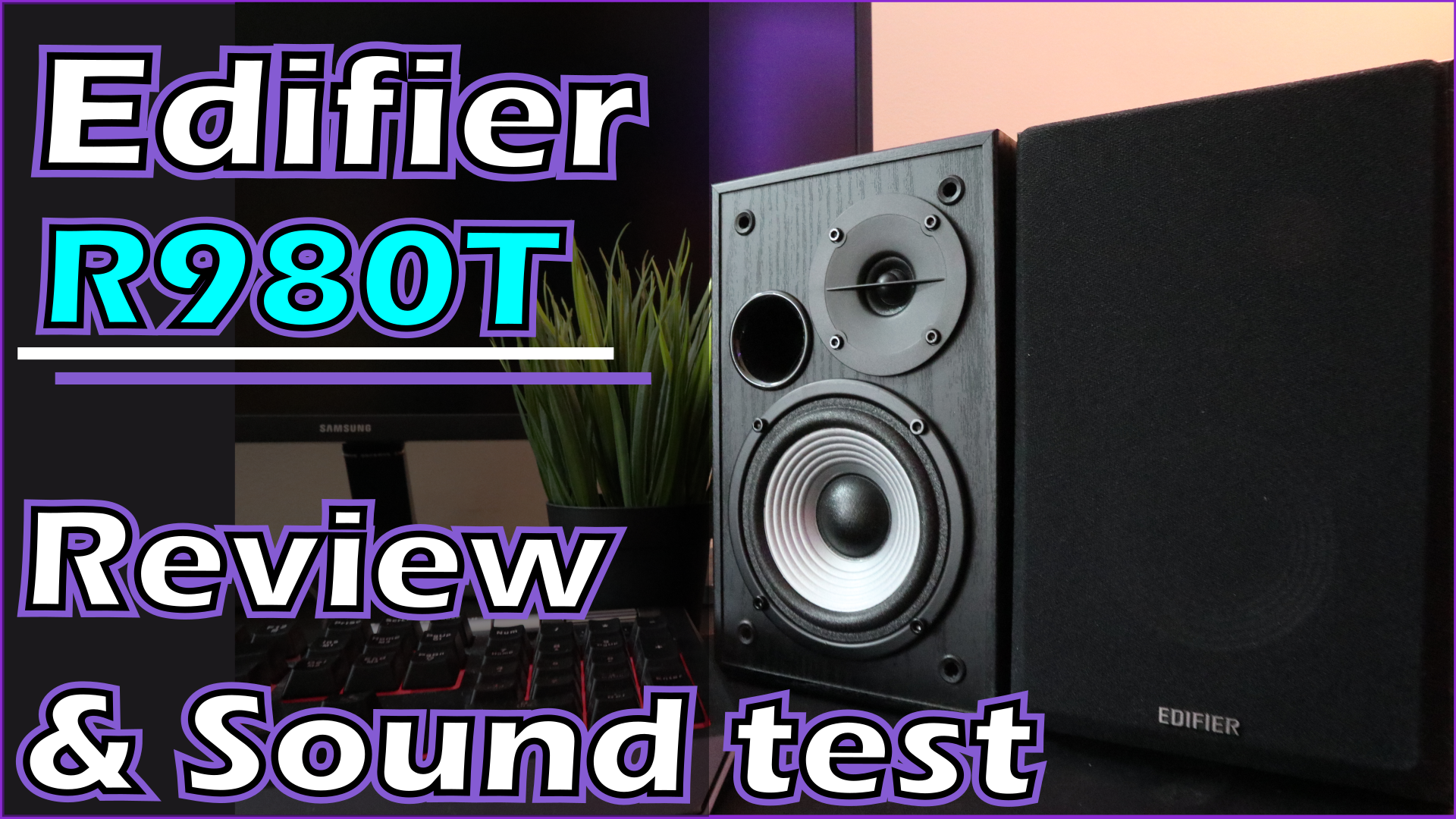 Watch Edifier R980T Speakers Review & Sound Test on Amazon Live
