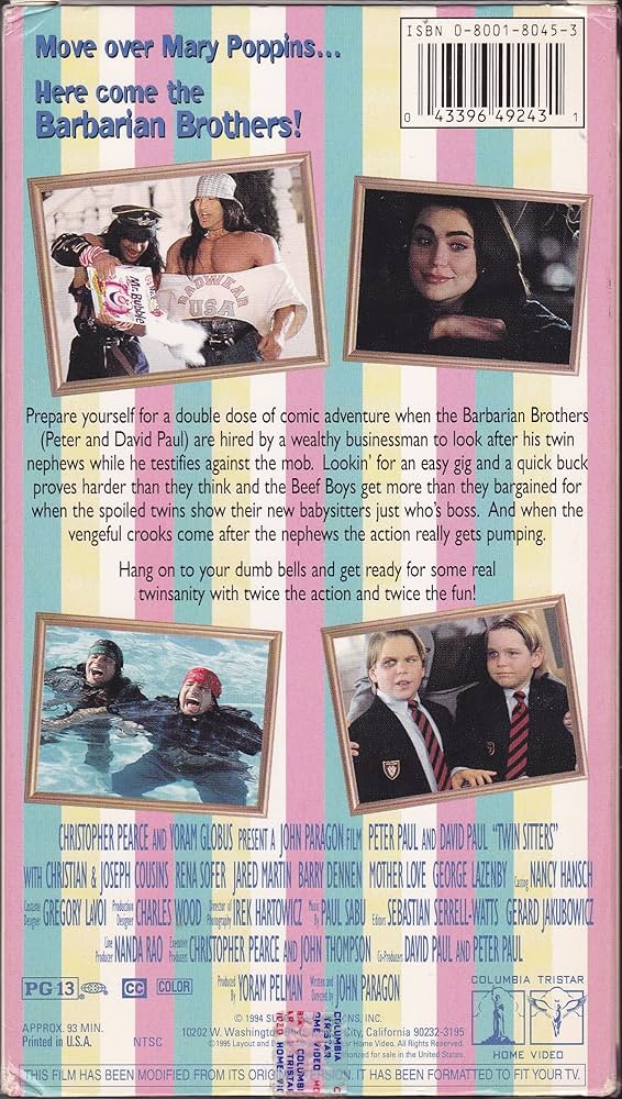 Amazon.com: Twin Sitters VHS : Christian Cousins, Joseph Cousins