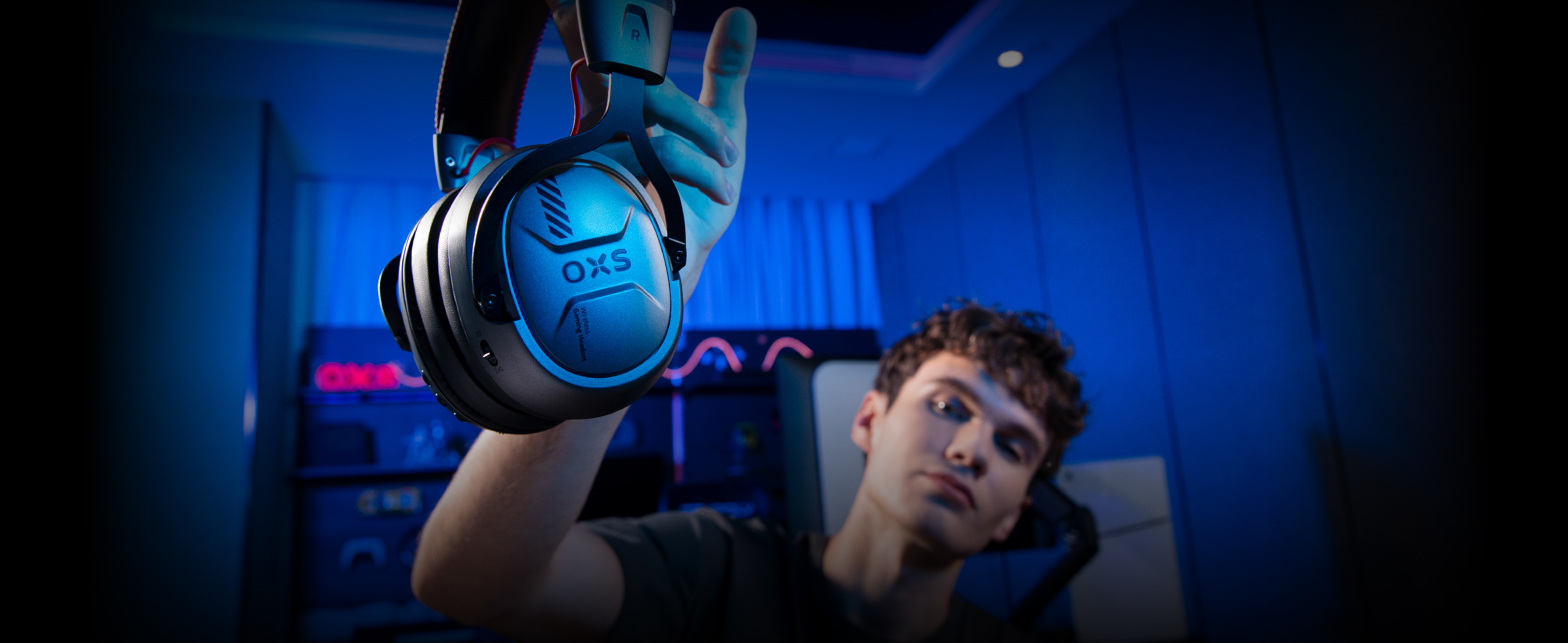 Amazon.co.jp: OXS Storm G2 ワイヤレスゲーミングヘッドセット、7.1