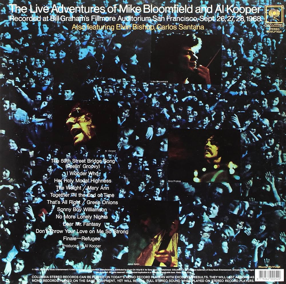 Amazon.com: Live Adventures Of Mike Bloomfield & Al Kooper: CDs