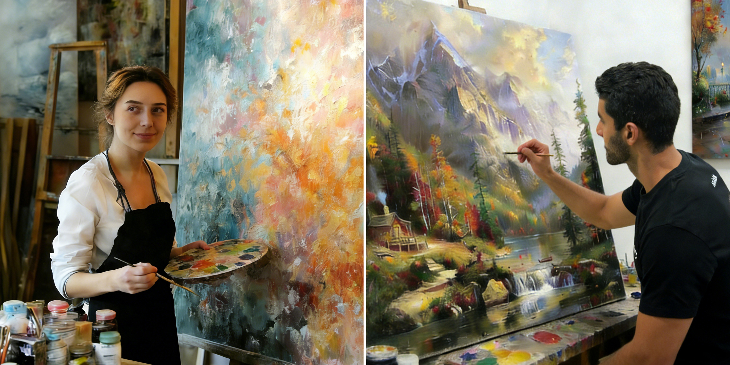 Amazon.co.jp: 暗い水の中へ、オリジナルのダークアカデミア絵画、魔女