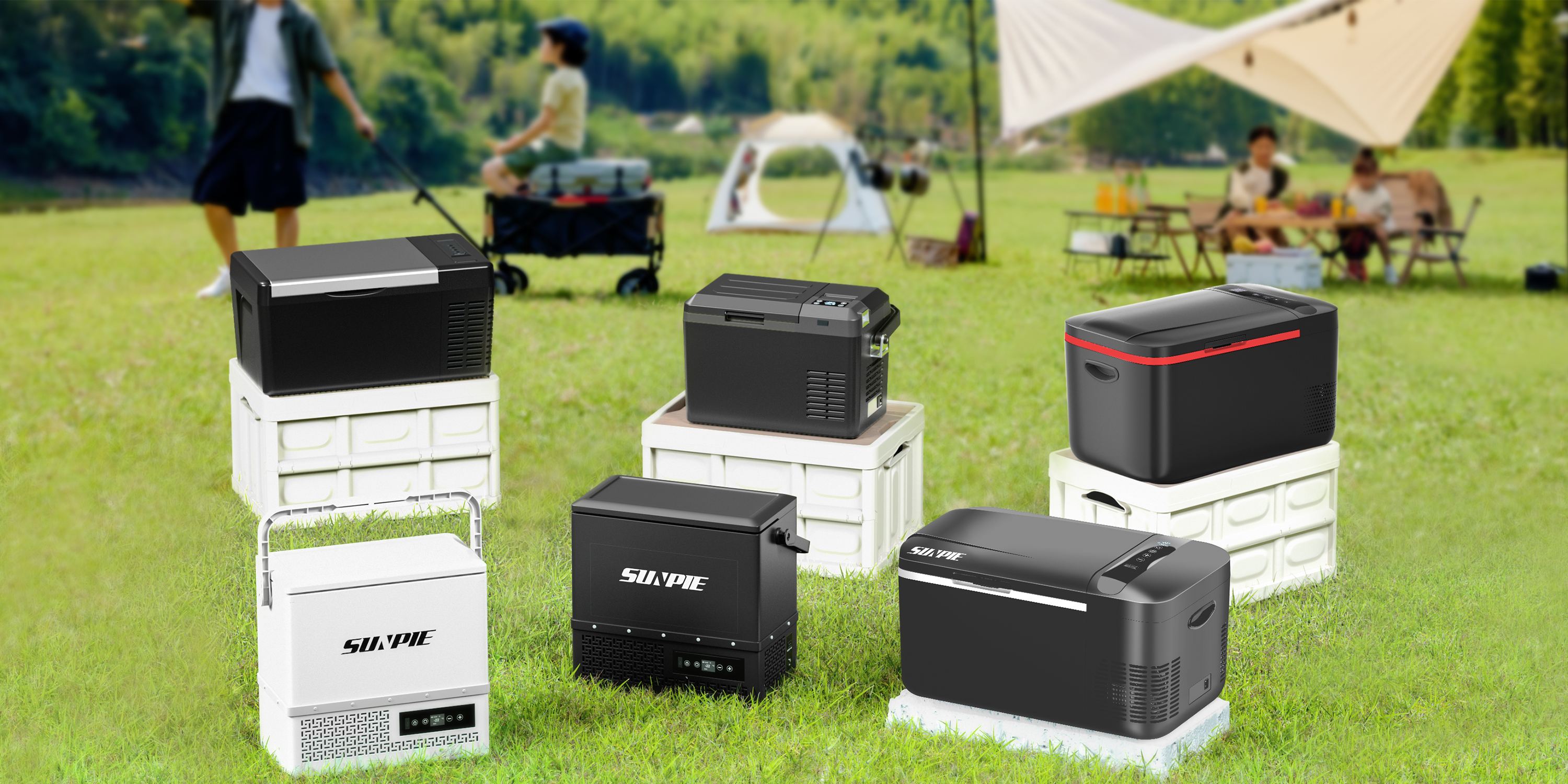 Amazon.co.jp: 「SUNPIE」車載冷蔵庫 30L 大容量 ポータブル冷蔵庫 -22