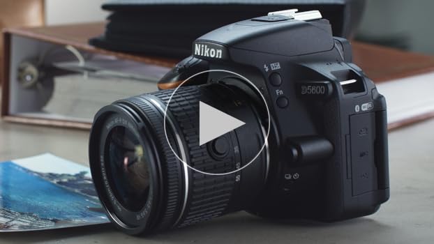Amazon.com : Nikon D5600 DSLR with 18-55mm f/3.5-5.6G VR and 70