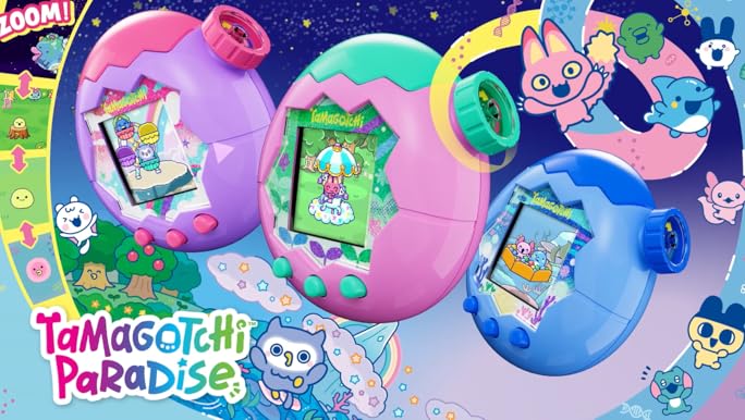 Amazon.com: Tamagotchi Paradise - Purple Sky : Toys & Games