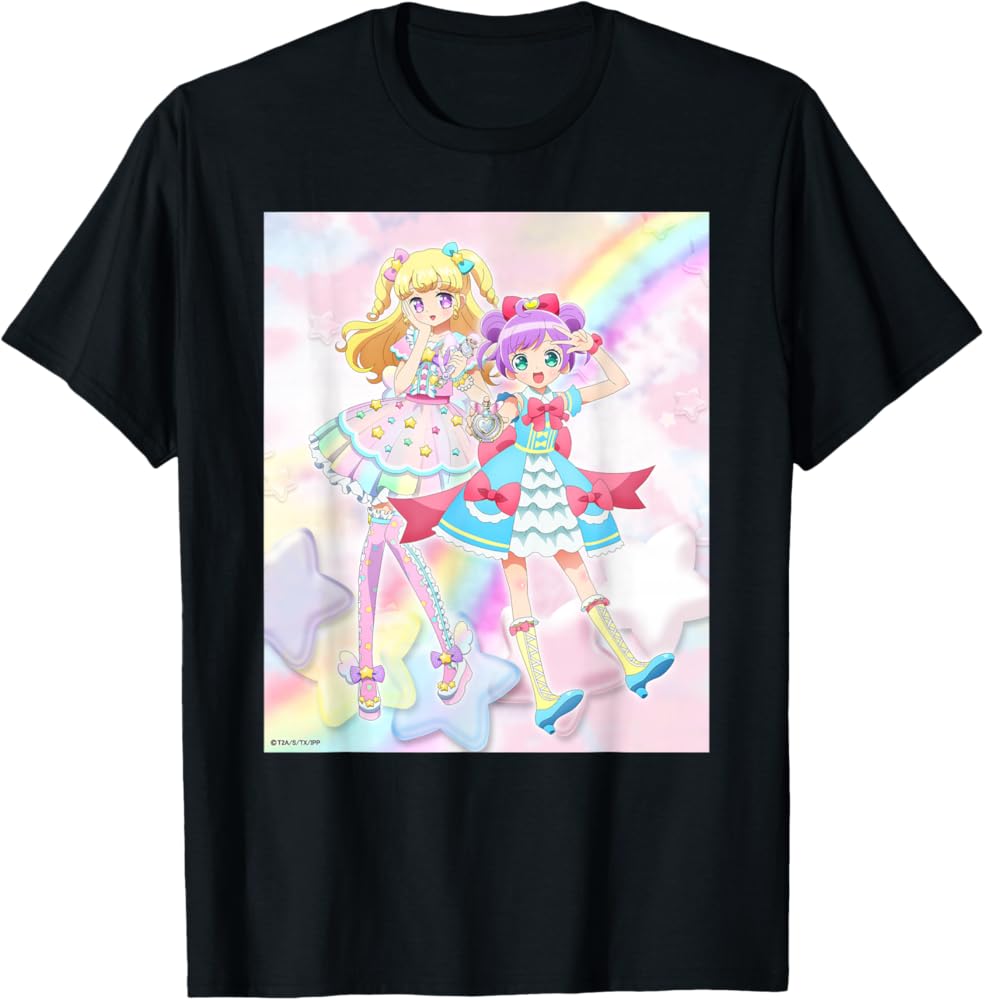 Amazon | アイドルタイムプリパラ デザインA Tシャツ | Tシャツ