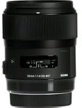 Amazon.com : Sigma 35mm f/1.4 DG HSM Art Lens for Canon EF Mount