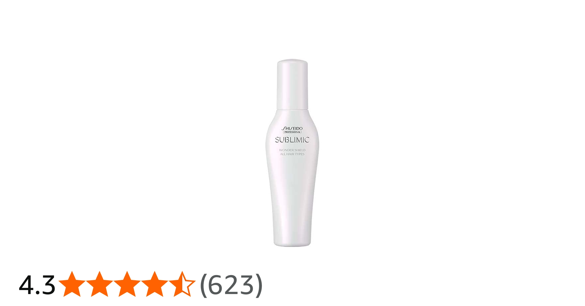 Amazon.co.jp: 資生堂プロ サブリミック ワンダーシールド 125ml