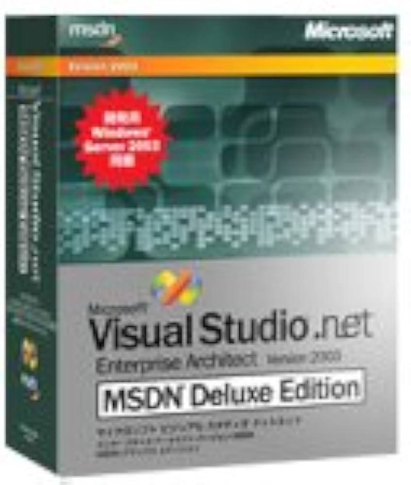 Amazon | Visual Studio .NET 2003 Enterprise Architect MSDN DX