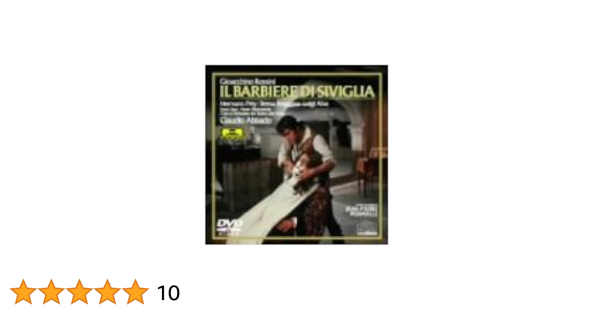 新品未開封オペラdvd ロッシーニ 歌劇 シンデレラ ミラノスカラ座