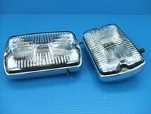 Amazon.co.jp: 当時物 2個 シビエ35角型 フォグランプ 旧車 昭和