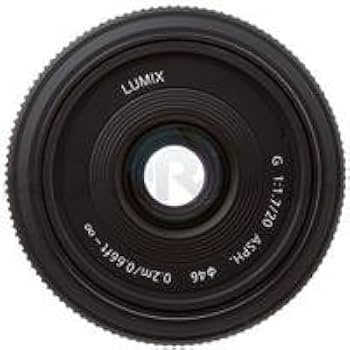 Amazon.com : Panasonic Lumix G H-H020 20mm f/1.7 Aspherical