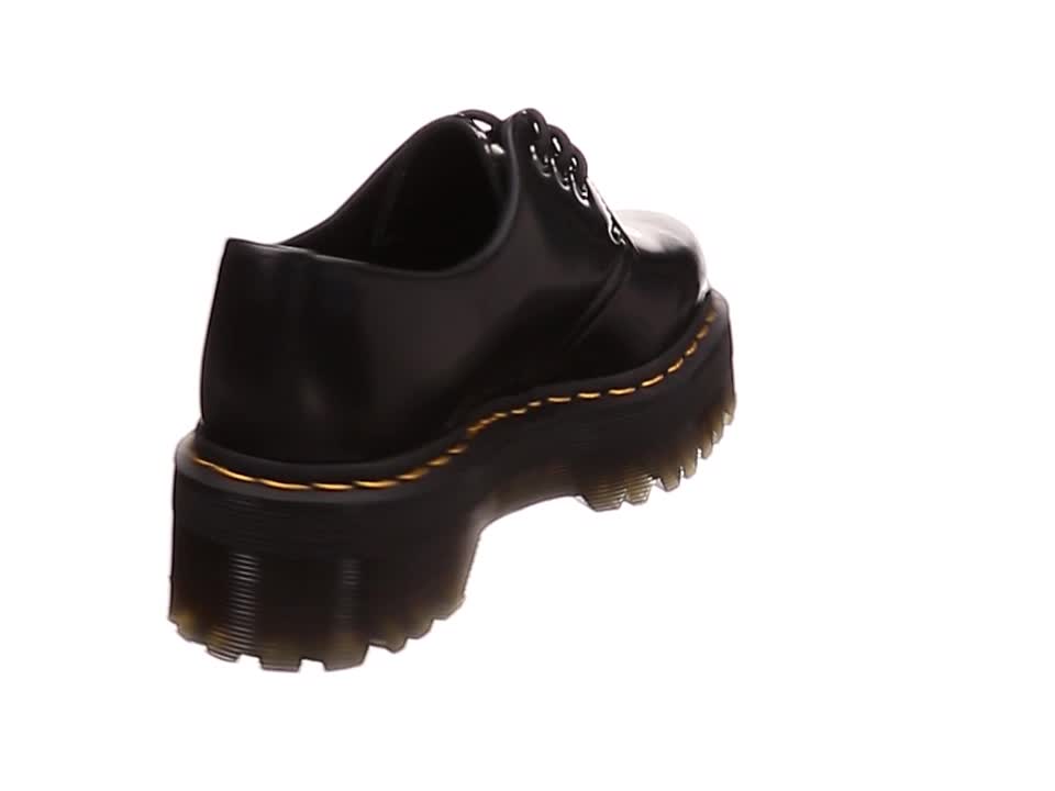 Amazon.com: Dr. Martens Unisex 1461 Quad Oxford, Black Polished