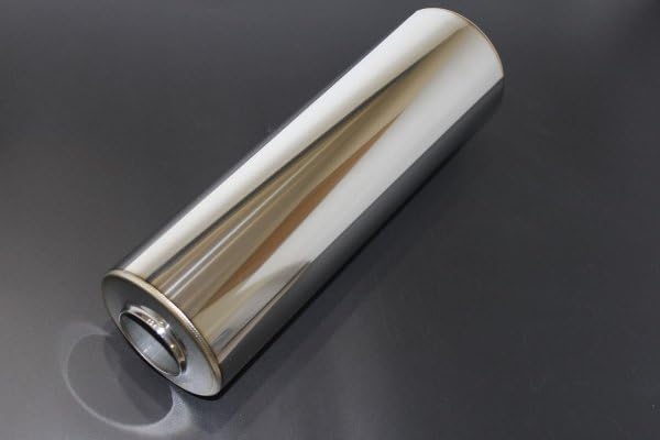 Amazon | 中間タイコ 120φ×400mm 差込 60.5φ 出口 60.5φ 4輪 車