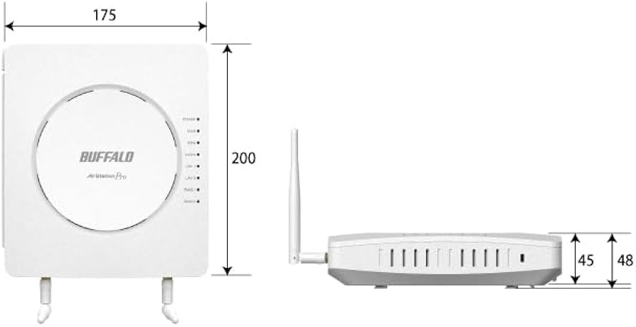 Amazon.co.jp: Buffalo WAPM-AX4R 法人向け 11ax 2x2 デュアルバンド