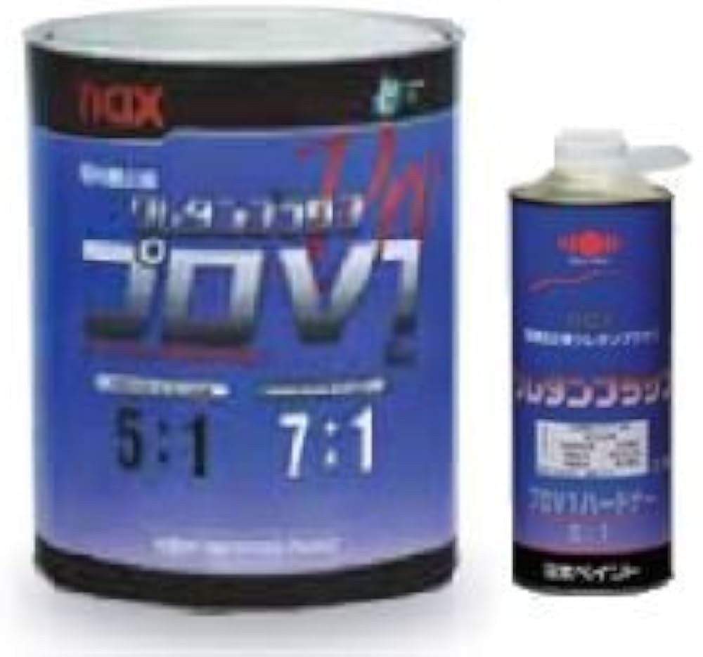Amazon.co.jp: naxウレタンプラサフ プロV1;グレー_4.8kgセット[日本