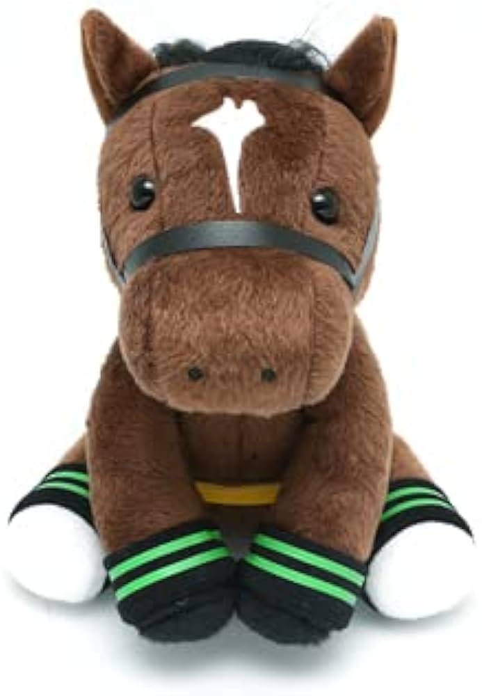 Amazon.co.jp: 匿名 2014 ドバイDF GI 優勝 ジャスタウェイ ぬいぐるみ