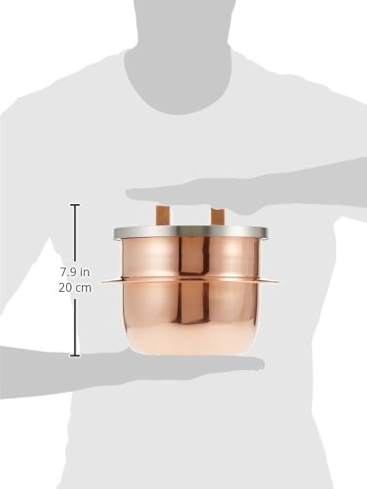 Amazon.co.jp : 新光堂 純銅製 炊飯釜 ごはんはどうだ! 5合釜 : ホーム