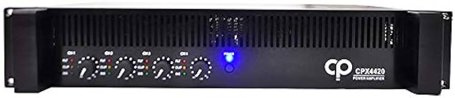 Amazon.co.jp: CLASSIC PRO (クラシックプロ) パワーアンプ 4CH 2U CPX