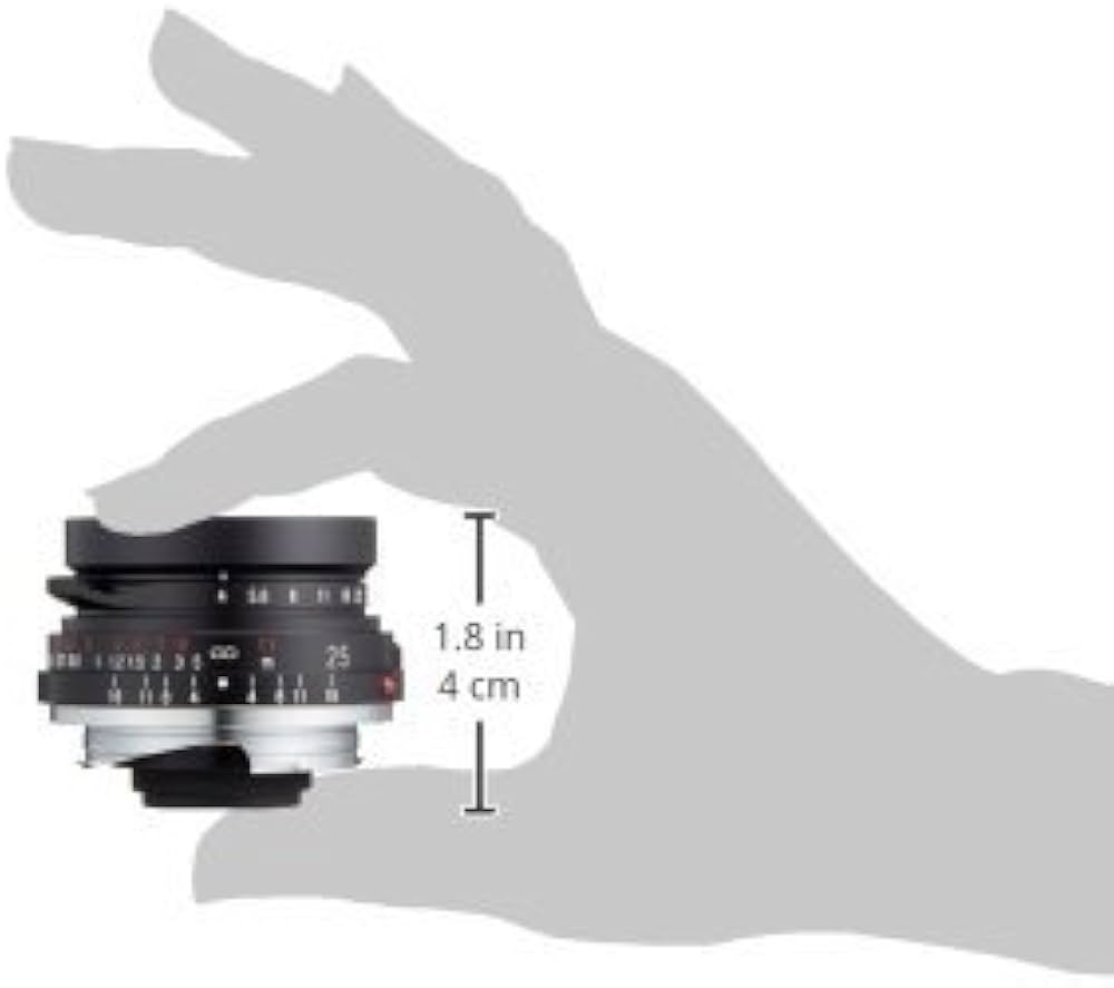 Amazon.co.jp: VoightLander 単焦点広角レンズ COLOR SKOPAR 25mm F4P