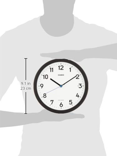 Amazon.co.jp: CASIO(カシオ) 掛け時計 壁掛け時計 電波時計 ブラック