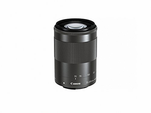 Amazon.com : Canon 55-200mm EFM f4.5-6.3 is STM Lens - Black