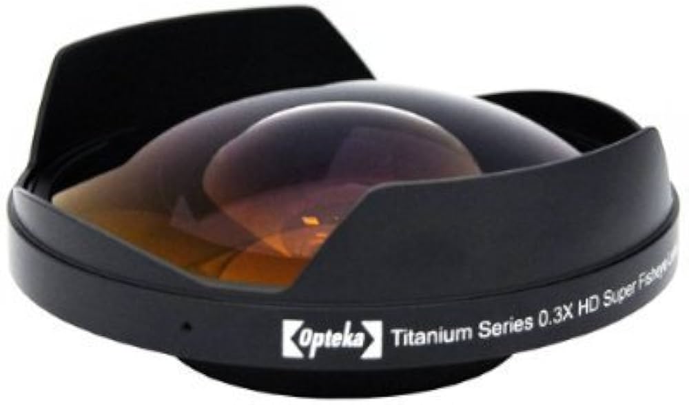Amazon | Opteka チタンシリーズ 52mm 0.3X HD ウルトラ魚眼レンズ