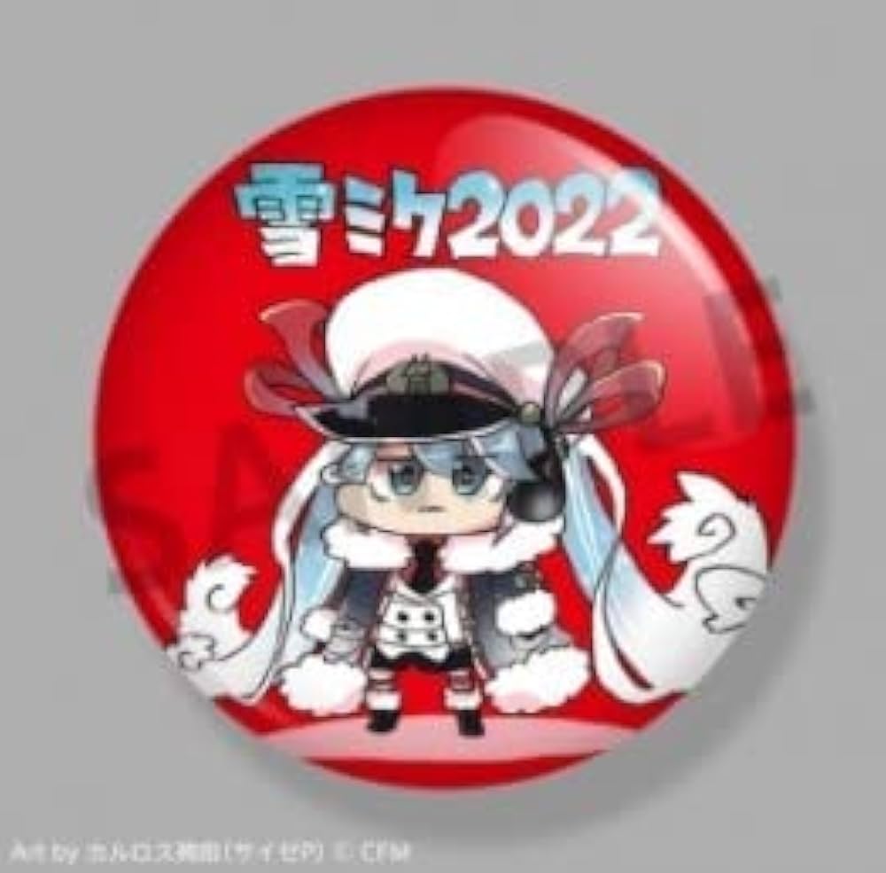 雪ミク 缶バッジ ダイハツ CAN BADGE COLLECTION SNOW MIKU2024｜発売