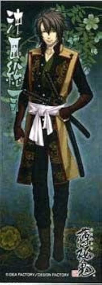 Amazon.co.jp: 薄桜鬼 メタルステッカー B．沖田総司（洋装） : おもちゃ