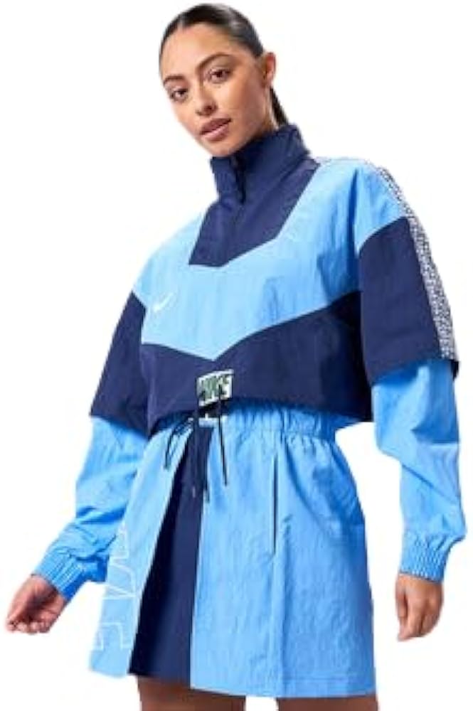 Nike Women's Sportswear x United Cropped Oversized Woven Luxe