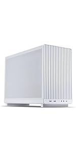Amazon | LIANLI コンパクトPCケース A3-mATX White 容量26.3リットル