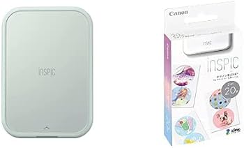 Amazon.co.jp: 【2点セット】Canon スマホ専用ミニフォトプリンター