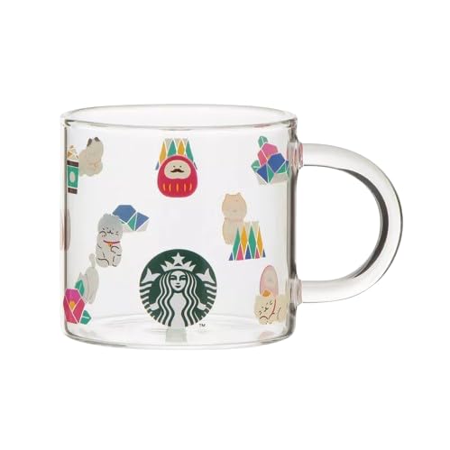 Amazon.co.jp: STARBUCKS スターバックス 耐熱グラスマグアイコンズ