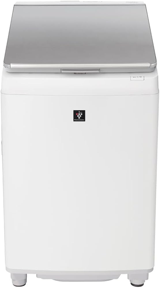 Amazon | シャープ タテ型 洗濯乾燥機 ES-PT10H-S ダイヤカット穴なし